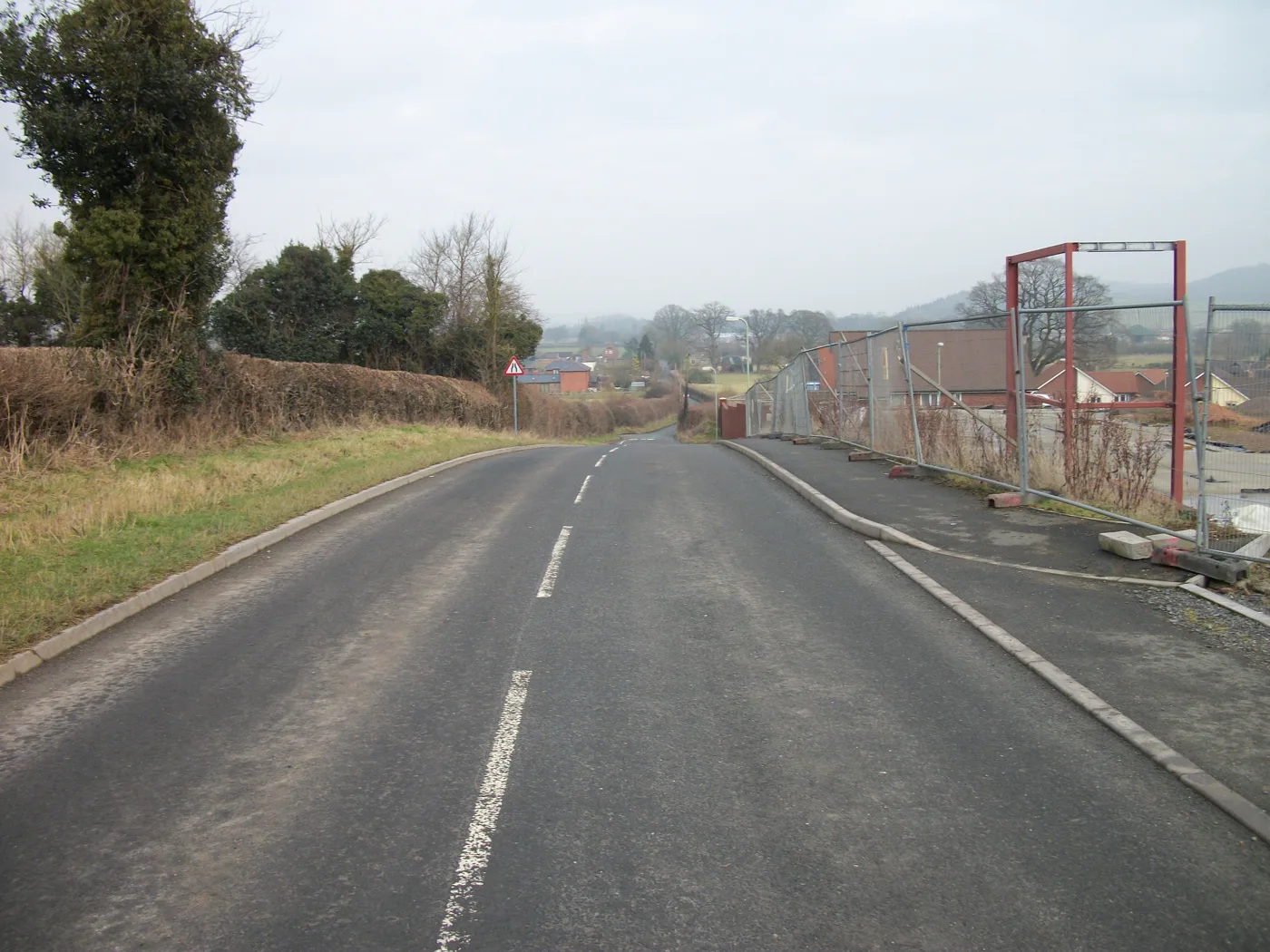 Watling Street in Craven Arms, in an older photograph. The road is on the council's Multihog list for Thursday 22 October