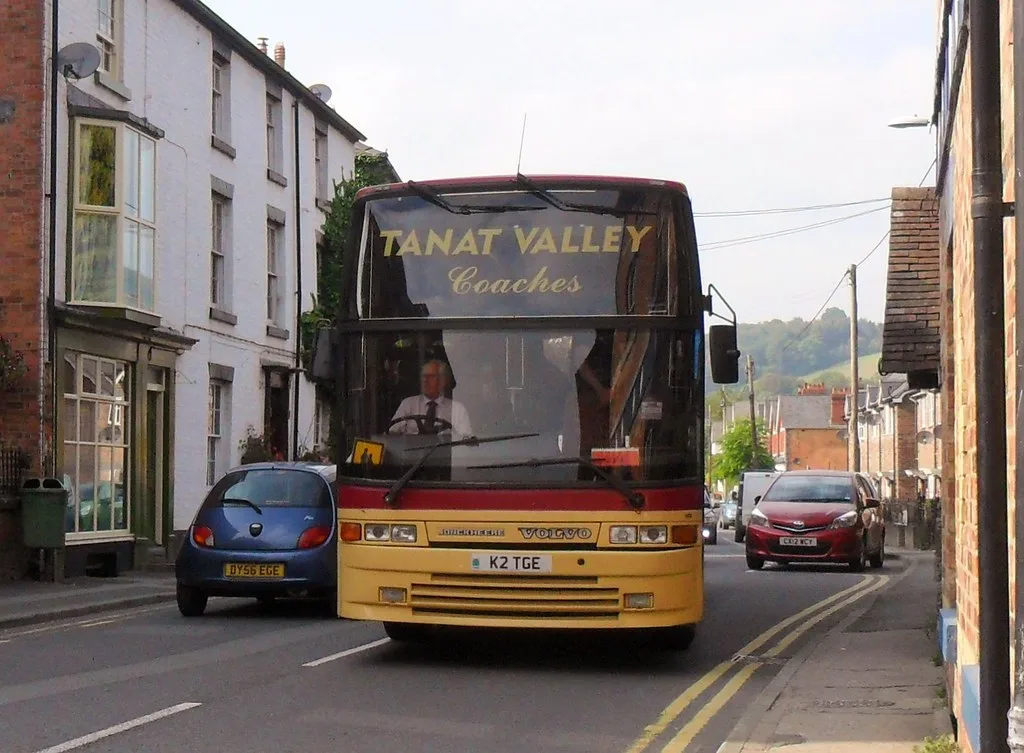 A Tanat Valley Coaches vehicle. Tanat Valley will operate the X81; this is not the bus that will run the route
